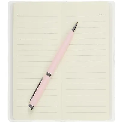 Записная книжка А6+ 80л лин. "Slogan" ПВХ-обл. - фото 2