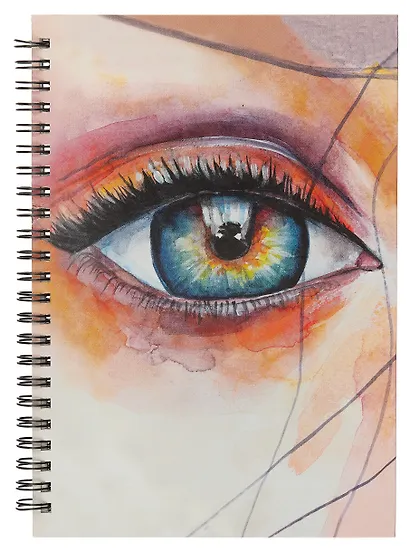 Тетрадь в линейку Listoff, "Взгляд", А5, 80 листов - фото 1