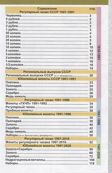 Каталог монет СССР и России 1918-2020. Выпуск 10 (май 2018) - фото 2