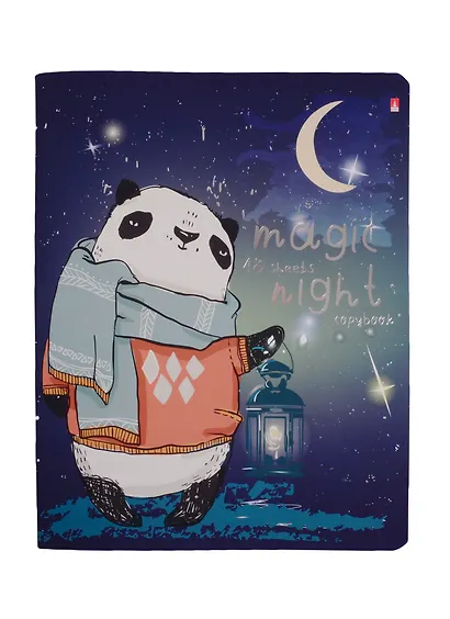 Тетрадь в клетку Альт, Magic Night, 48 листов, в ассортименте - фото 1