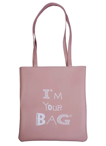 Сумка на молнии Im Your Bag (кожзам) (36х30) - фото 3