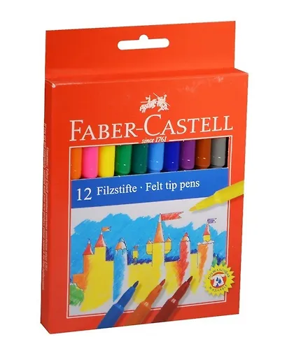 Фломастеры «Замок» Faber -Castell, 12 цветов - фото 2