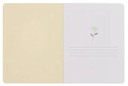 Записная книжка «Posy» А6, 32 листа в клетку, зеленый, скрепка, Be Smart - фото 4
