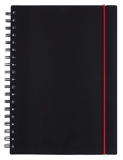 Тетрадь А4- 120 листов, клетка, "Favorite Black. No 4" - фото 1