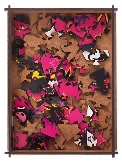 Пазл  фигурный 73 дет. Sanrio Mashrooms (8+) (дерев. коробка) - фото 3