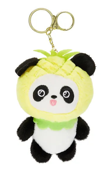 Брелок Панда Кигуруми (фрукты) (текстиль) (12см) (12-0650-D7) - фото 3