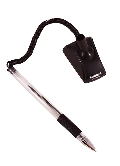 Ручка масляная настольная Centrum, синяя 0,5 мм - фото 4