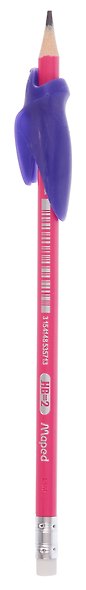 Карандаш ч/гр пластиковый  "KIDY LEARN ANIMAL" НВ, с тренажером для постановки письма, Maped - фото 8