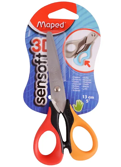 Ножницы детские "Sensoft", 13 см - фото 2