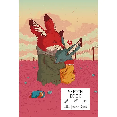 Скетчбук "Добрая встреча", А5+, 80 листов - фото 4