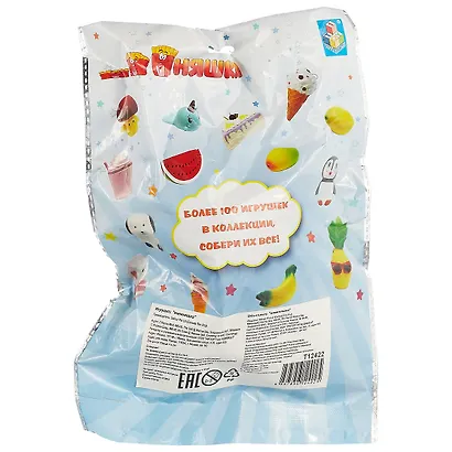 Игрушка-антистресс, 1TOY/Вантой, мммняшка squishy (сквиши), зайчик w47/12.5/12/6.5 - фото 2