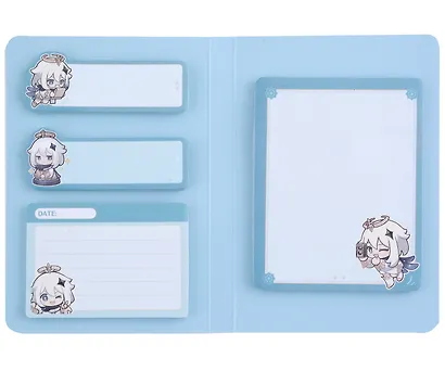 Блоки для записей, 4 штуки "Fontaine Art Exhibit Paimon" диспенсер-книжка - фото 2