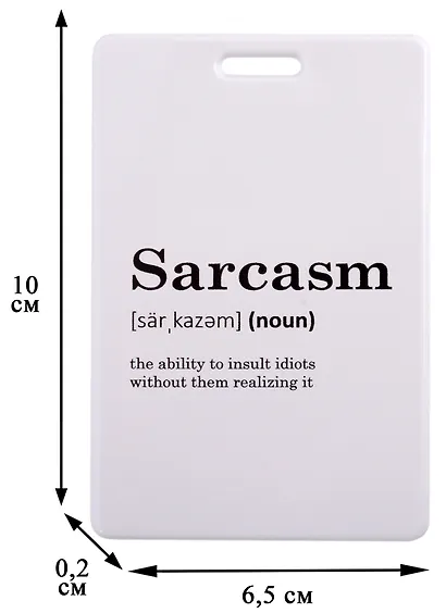 Чехол для карточек Sarcasm (словарь) - фото 3