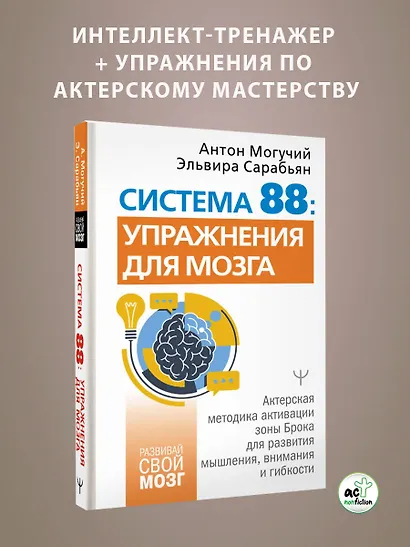Система 88: упражнения для мозга. Актерская методика активации зоны Брока для развития мышления, внимания и гибкости - фото 6
