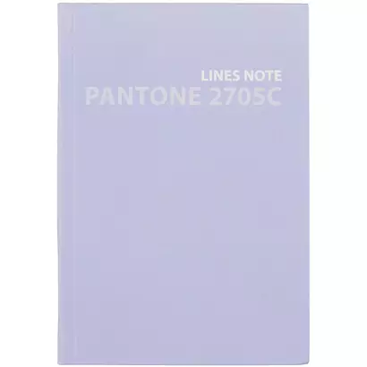 Записная книжка А6+ 80л лин. "Pantone line. 5" интегр.переплет, мат.ламинация, выб.лак, пантон.печать - фото 1