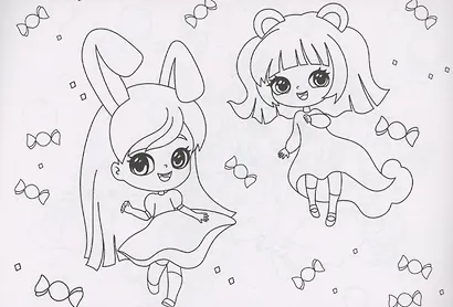 РАСКРАСКИ А5 эконом. альбомные. АНИМЕ - фото 5