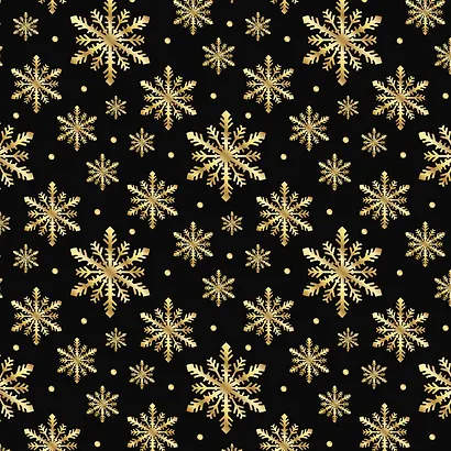 Бумага упаковочная 70*100см "Black.Gold.Whitel" НГ,инд.уп., ассорти - фото 9