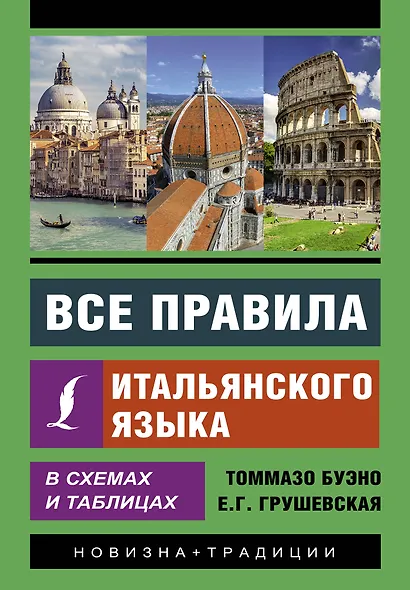 Все правила итальянского языка в схемах и таблицах - фото 1