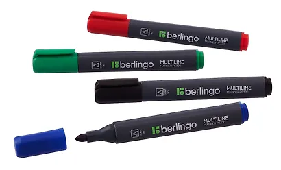 Маркеры перманентные 04цв - фото 3