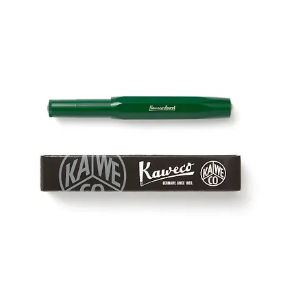 Подарочная ручка-роллер Kaweco Classic Sport 0,7мм, цвет чернил чёрный, зелёный корпус - фото 4