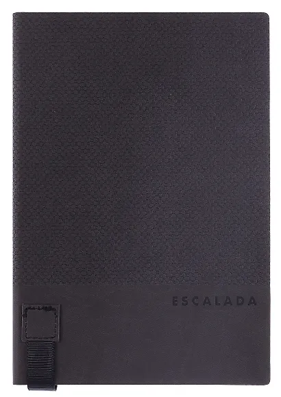 Ежедневник недат. А5 160л "Виннер" черный, кожзам, мягк. переплет, блинт.тисн, офсет, справ.мат-лы, ляссе с аппликацией, инд.уп - фото 1