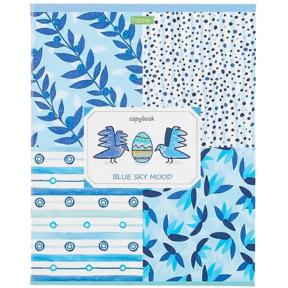 Тетрадь в клетку Hatber, "Цветное настроение", 48 листов, в ассортименте - фото 1