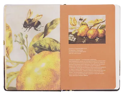 Книга для записей «ART. Гарцони Д. Натюрморт с лимонами» А5, 100 листов, нелинованная/в точку, Schiller - фото 8