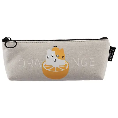 Пенал на молнии «Фруктовые коты», 20 х 8.5 см - фото 4