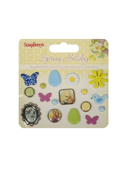 ХОББИ И ТЫ Набор декоративных брадсов Весенний праздник - фото 1