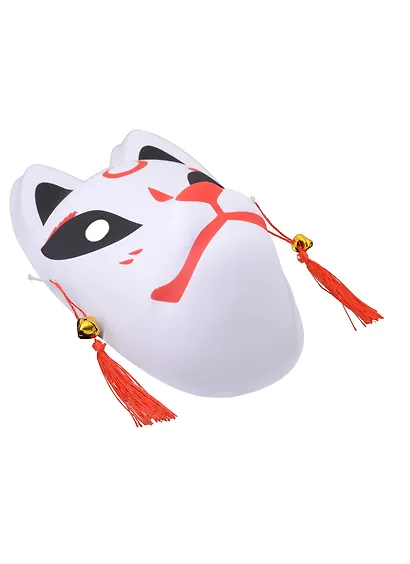 Маска Японская лисичка Кицунэ (24х15) (пластик) - фото 2