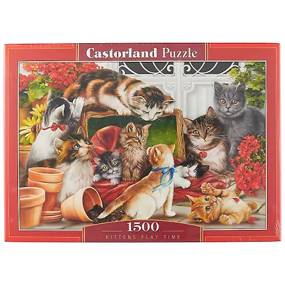 Пазл Castorland 1500 эл. Кошки 68*47см. C-151639 - фото 1