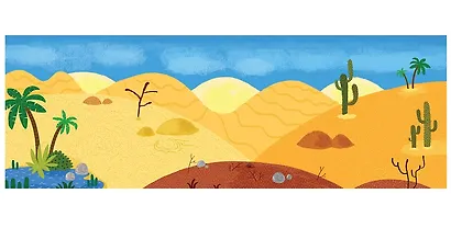 В мире животных. Знойная пустыня - фото 4