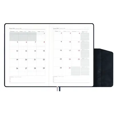 Ежедневник дат. 2026г. А5 176л "Тиволи глосс" синий, кожзам, тв.переплет, блинт.тиснение, офсет, справ.мат-лы, закругл.углы, 2 ляссе, инд.уп - фото 11