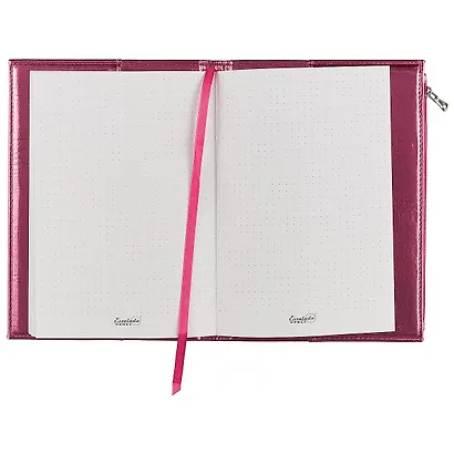 Ежедневник Escalada «Шевро», розовый, недатированный, 96 листов, А5 - фото 4