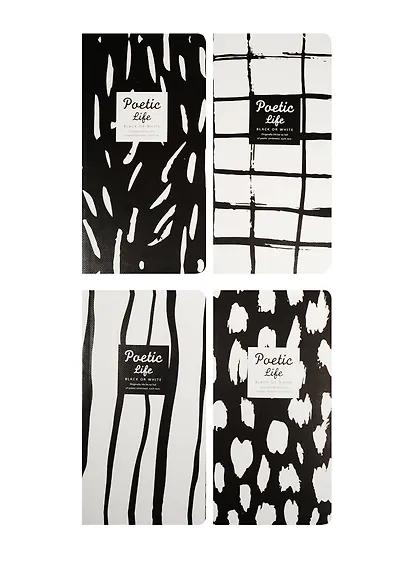 Записная книжка А6+ 24л кл. 90*170мм "Poetic life" карт.обл., сшивка, ассорти, Languo - фото 1