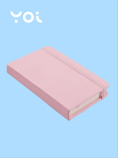 Скетчбук 9*14 80 листов, розовый, 140г/м2, слоновая кость, Yoi - фото 2