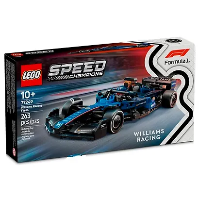 77249 Конструктор детский LEGO Speed Champions Гоночный автомобиль Формула-1 Williams Racing FW46, 263 деталей, возраст 10+ - фото 2