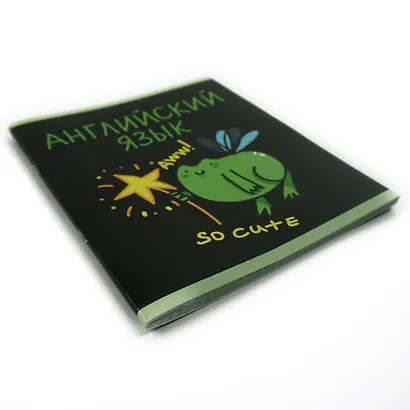 Тетрадь 48 листов в клетку "Жабка. Английский язык" - фото 4