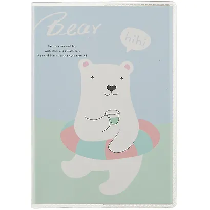 Записная книжка «Bear» А7, 60 листов в линейку, в ассортименте - фото 3
