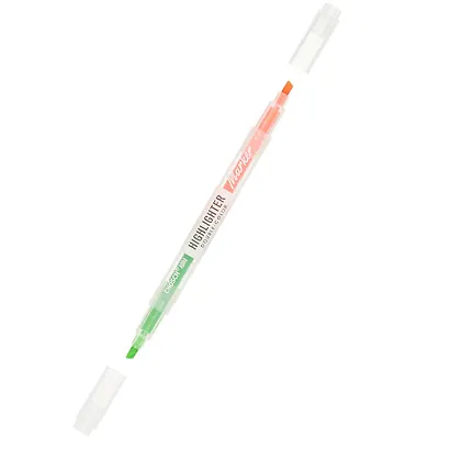 Текстовыделитель Double color, двухсторонний, в ассортименте - фото 2