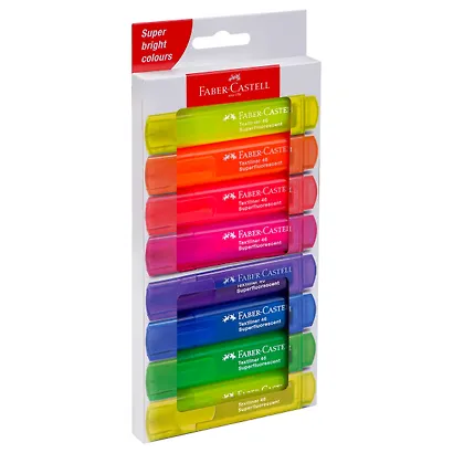 Набор текстовыделителей  8 штук "46 Superfluorescent" 1-5мм, Faber-Castell - фото 2
