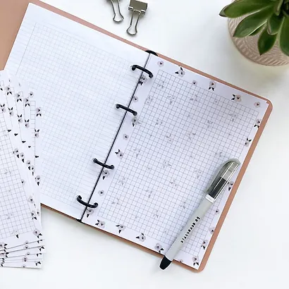 Сменный блок для тетрадей "Pretty", 50 листов в клетку - фото 2