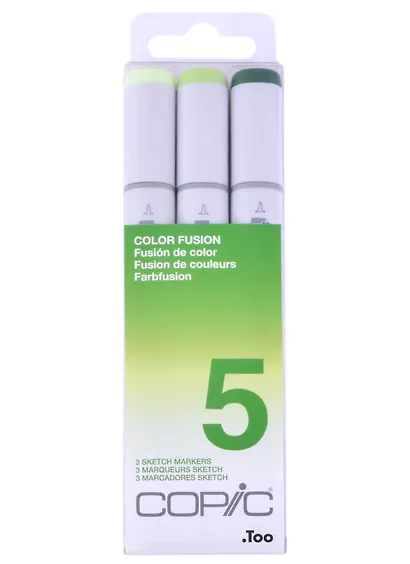 Набор маркеров Copic Sketch Color Fusion 5, 3 цвета - фото 1