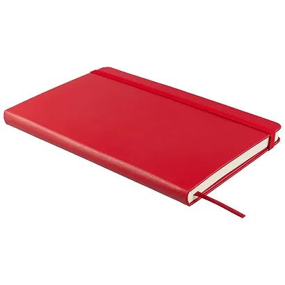 Книга для записей Moleskin Classic Large, твёрдая обложка, красная, 120 листов, А5 - фото 2
