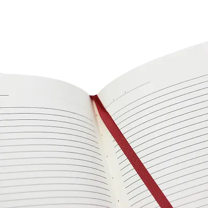 Ежедневник недат. А5 128л "Blank" помадный, 7Б, иск.кожа, интегр.переплет, торец в цвет обл, на резинке, тонир.блок, ляссе - фото 3