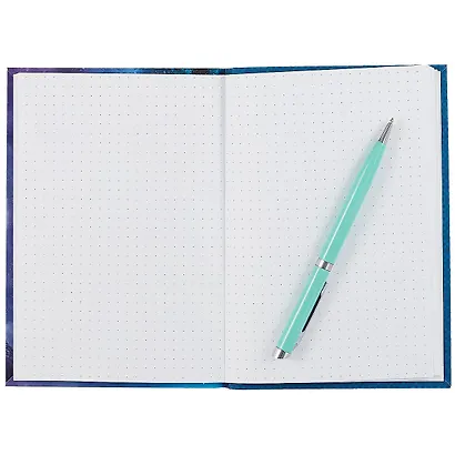 Записная книжка А6+ 64л тчк. "Space adventures" интегр.переплет, ламинация soft-touch - фото 3