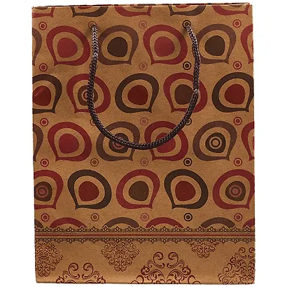 Пакет А5 24*19*8 «Pink and grey» крафт, женск. - фото 5