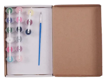 Картина-раскраска по номерам "Яркий весенний лес" (20х14) - фото 3