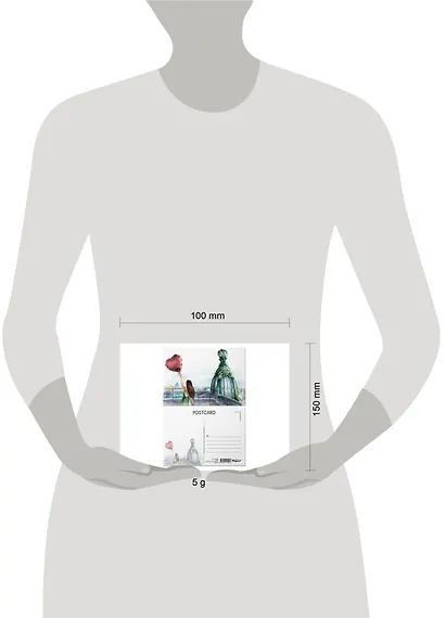 Почтовая открытка "На крыше Дома книги" - фото 2