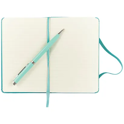 Записная книжка «Classic Pocket» А6, 96 листов в линейку, голубая, Moleskine - фото 3